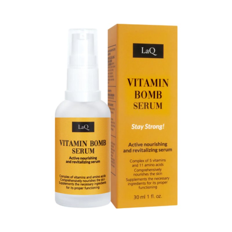 Laq Vitamin Bomb No5 Active Nourishing And Revitalizing Serum 30ml