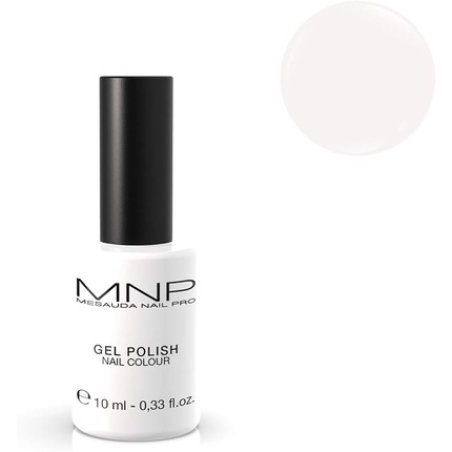 Mesauda Semipermanent Gel Polish Nail Color 23 White 10ml