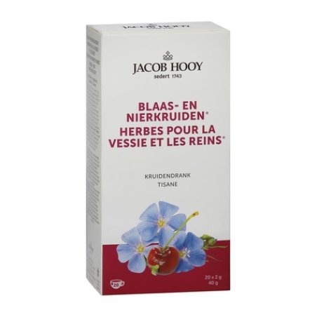 Jacob Hooy Tea Bladderkidney Herbs Sachets
