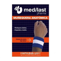 Medilast Medilast Velcro Wristband Bluewhiteblue Small Size