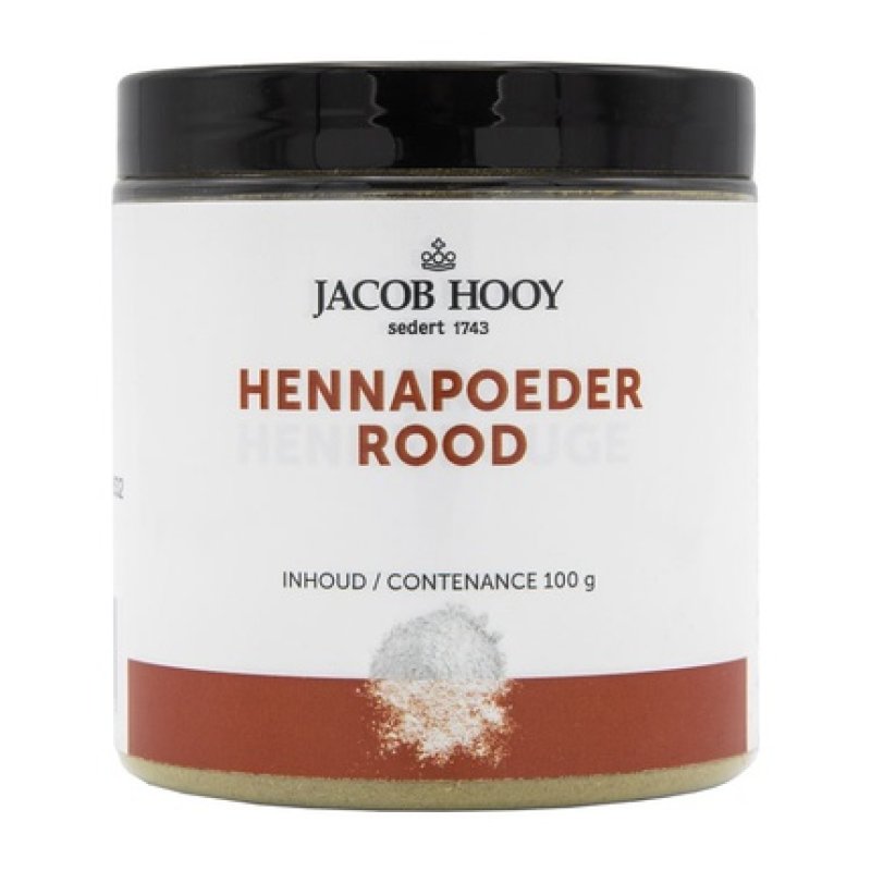 Jacob Hooy Henna Powder Red