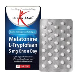 Lucovitaal Melatonin 0299 Mg Ltryptophan