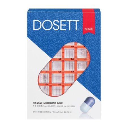 Dosett Medicine Dosage Box Large