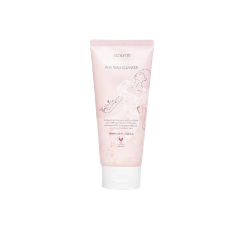 Glamfox Rosehip Oil Pha Foam Cleanser