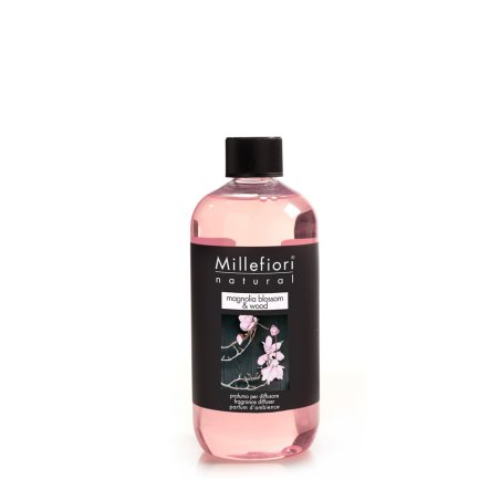 Millefiori Milano Natural Magnolia Blossom & Wood Aroma Diffuser Refill 500 Ml
