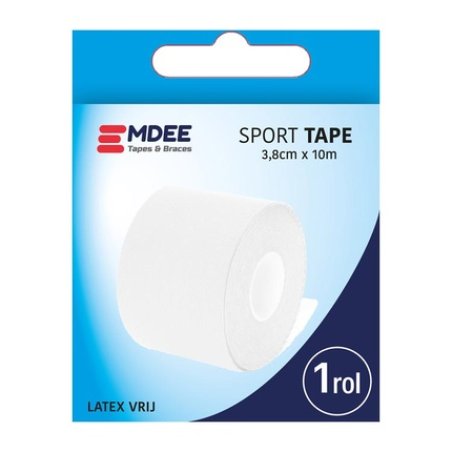 Emdee Sport Tape 10m X 38cm Single White