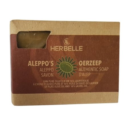 Herbelle Aleppo's Oerzeep Olive Oil 16 Laurel
