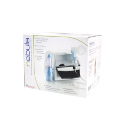 Nebula Spacer Air Liquide Medical Family Aerosol Nebulizer with Rinowash Nasal Shower