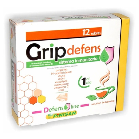 Pinisan Gripdefens 12 Sachets
