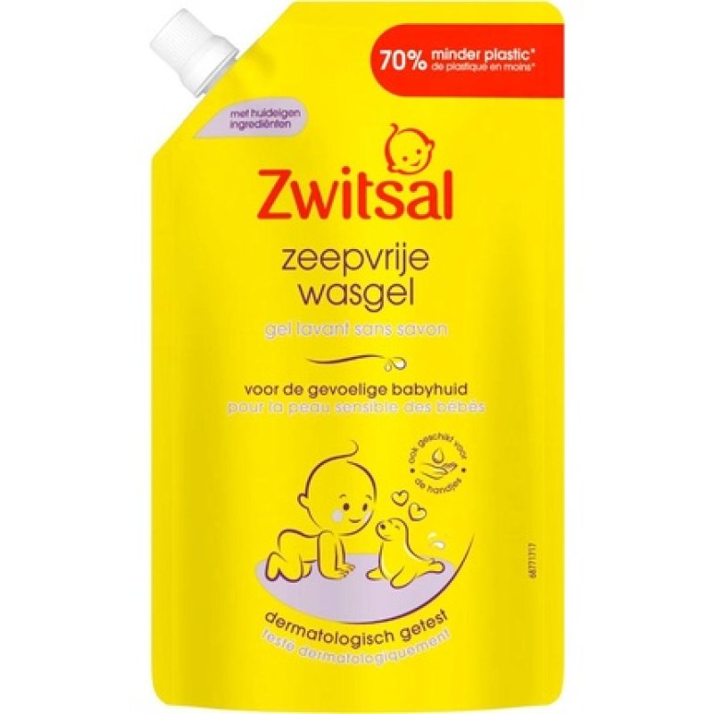 Zwitsal Baby Wash Gel Soapfree Refill