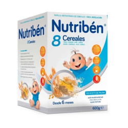 Nutriben Nutribn Papilla 8 Cereals 600g