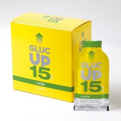 Gluc Up Lemon 15g X 20 Vials Glucose Sticks