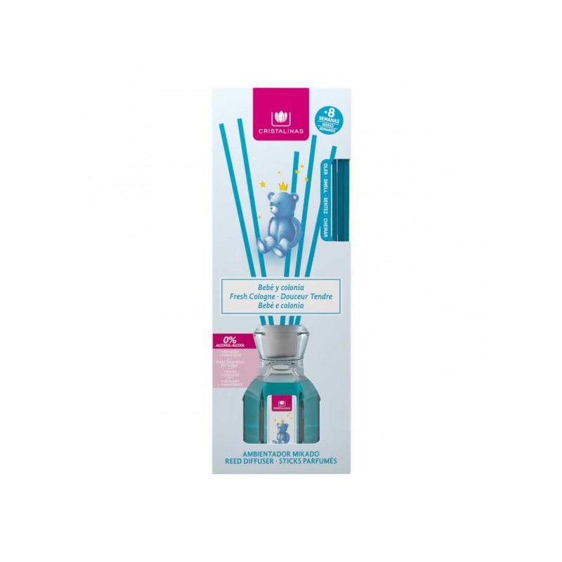 Cristalinas Cristalinas Mikado Air Freshener 0 Baby And Cologne 40ml