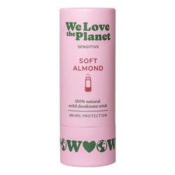 We Love The Planet Soft Almond Sensitive Deo Stick 40g