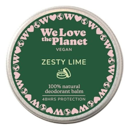 We Love The Planet Zesty Lime Deo Cream 35g