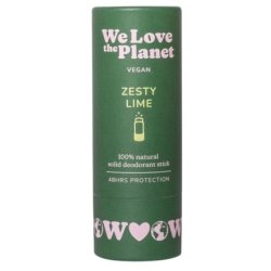 We Love The Planet Deodorant Stick Zesty Lime 40g
