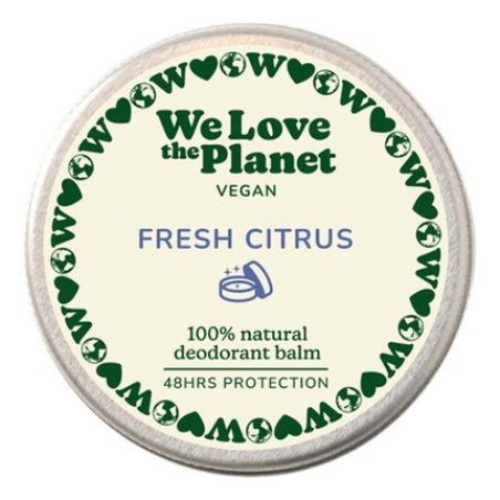 We Love The Planet Fresh Citrus Deo Cream 35g