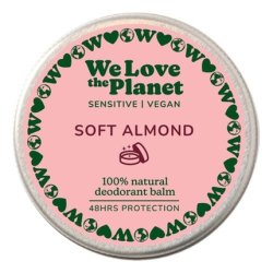 We Love The Planet Soft Almond Sensitive Deo Cream 35g