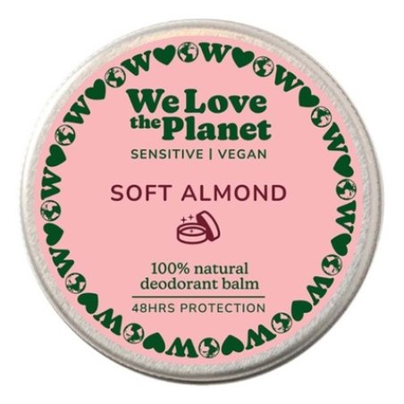 We Love The Planet Soft Almond Sensitive Deo Cream 35g