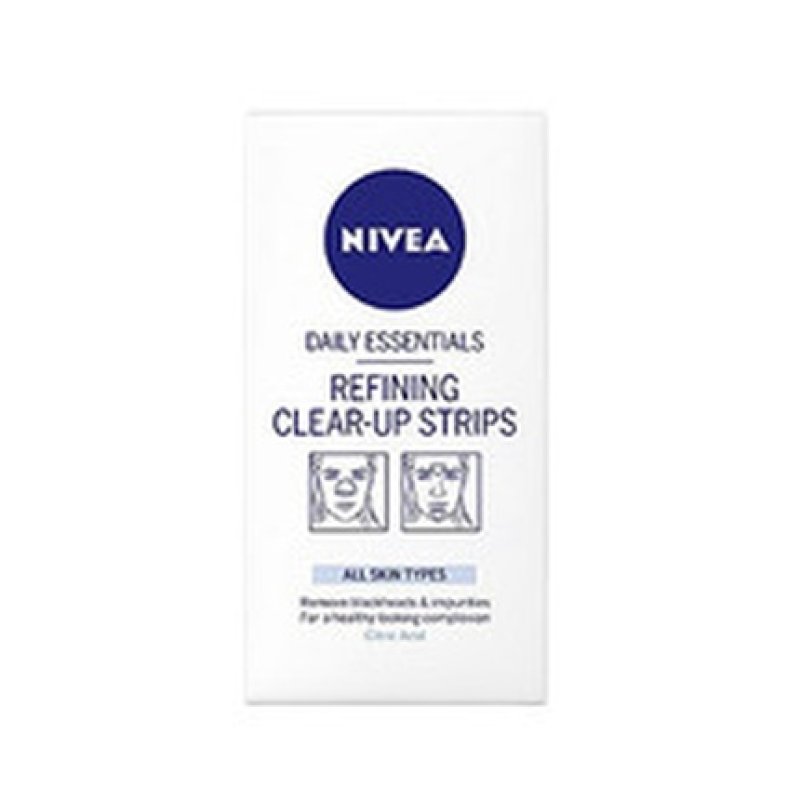 Nivea Refreshing Cleanser Patch Refining Clearup Strips 6 Pieces