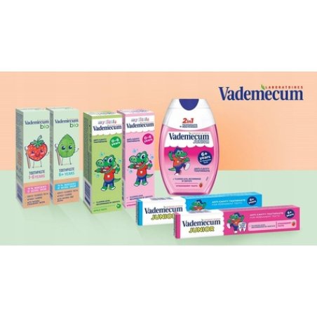 Vademecum Junior 6 Fluoride Mint Toothpaste 75ml
