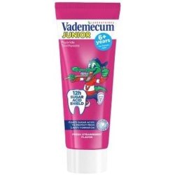 Vademecum Junior 6 Fluoride Strawberry Toothpaste 75ml