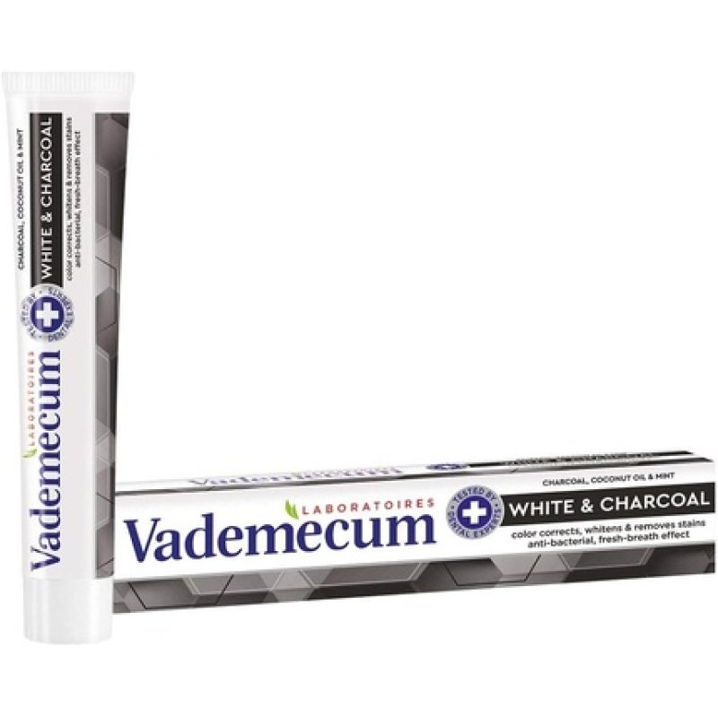 Vademecum White & Charcoal Toothpaste 75ml 2.5 Oz.