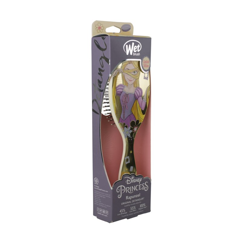 Wet Brush Original Detangler Disney Princess Rapunzel Children Paddle hairbrush Multicolour, Silver 1 pc(s)