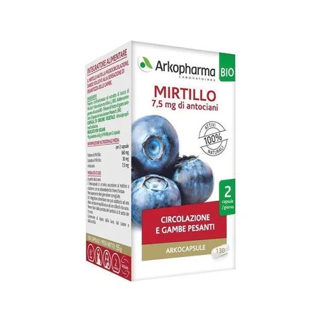 Arkopharma Arkocapsule Blueberry Organic 40 Capsules