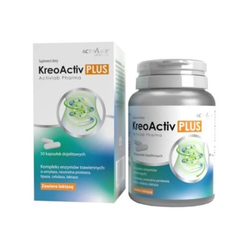 Activlab Kreoactiv Plus 50 Capsules