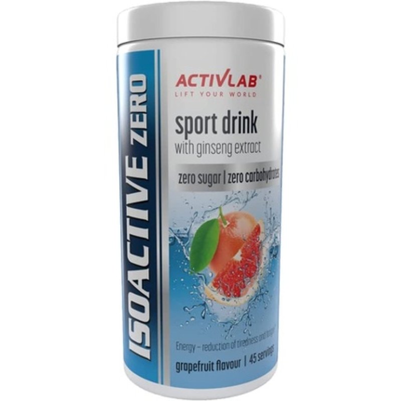 Activlab Isoactive Zero Grapefruit Flavor Sugar-Free Iso Drink