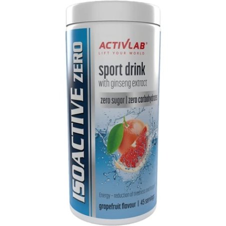 Activlab Isoactive Zero Grapefruit Flavor Sugar-Free Iso Drink