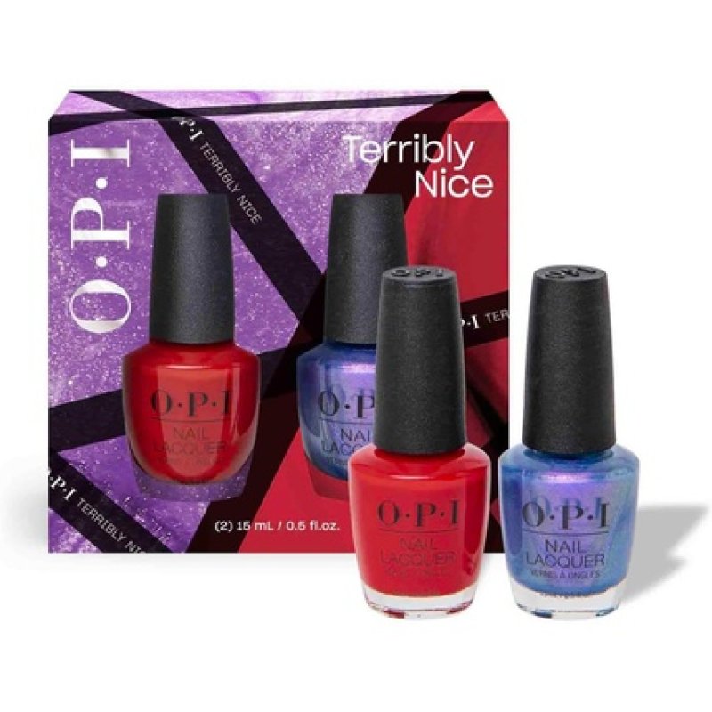 OPI Classic Nail Polish Terribly Nice Holiday Collection Nail Polish Duo Gift Set