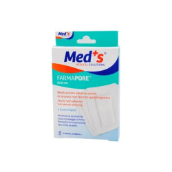 Med's Farmapore Sterile Adhesive Dressing 9x600cm - Pack of 5