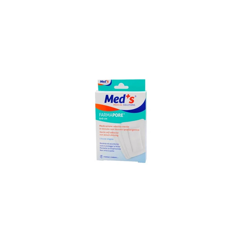 Med's Farmapore Sterile Adhesive Dressing 9x600cm - Pack of 5