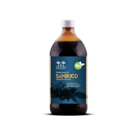 Salugea Elderberry Juice Organic 500 Ml
