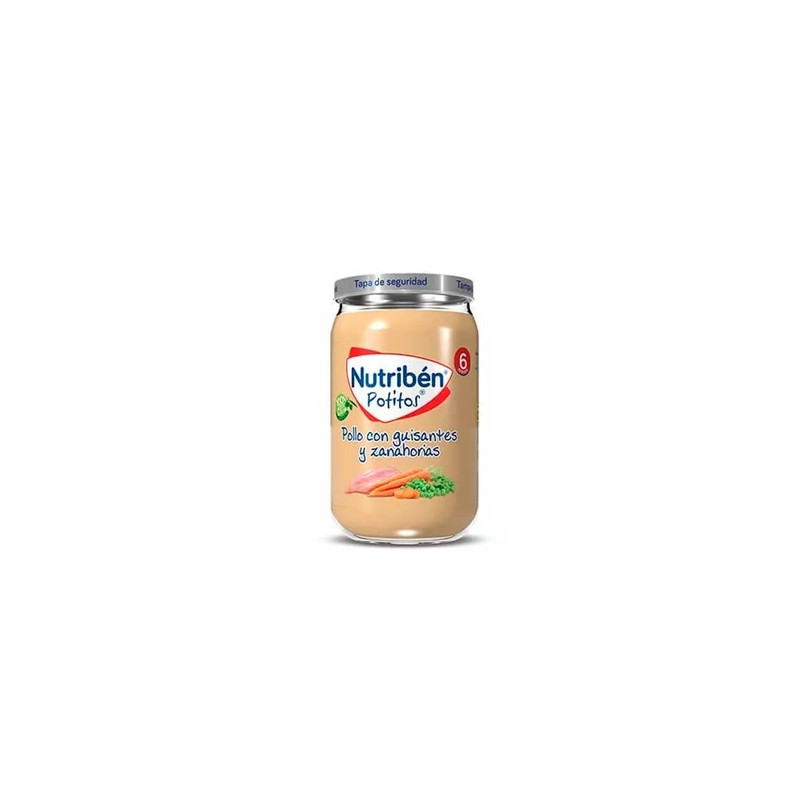 Nutriben Nutribn Chicken With Peas And Carrot 235g