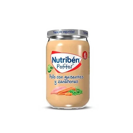 Nutriben Nutribn Chicken With Peas And Carrot 235g
