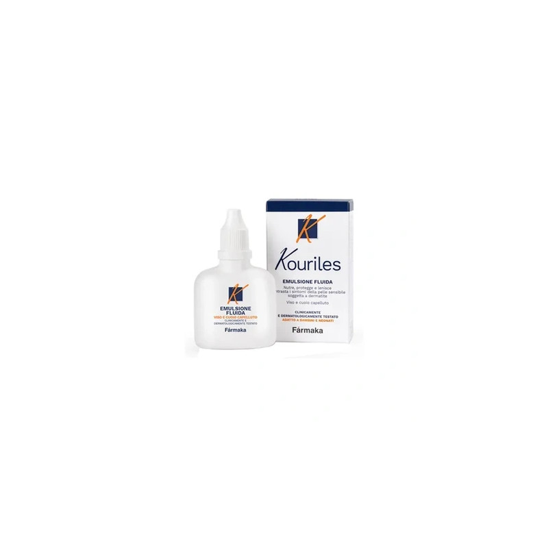 Farmaka Srl Kouriles Fluid Emulsion For Face Body And Hair 30 Milliliters