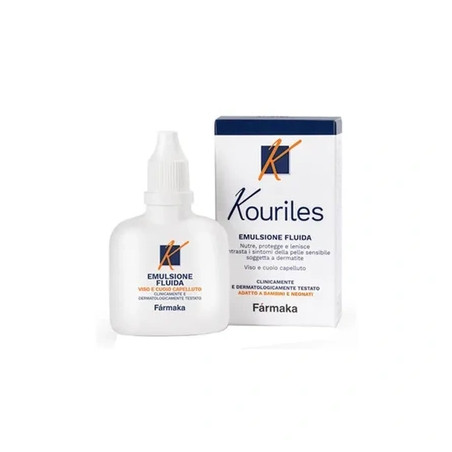 Farmaka Srl Kouriles Fluid Emulsion For Face Body And Hair 30 Milliliters