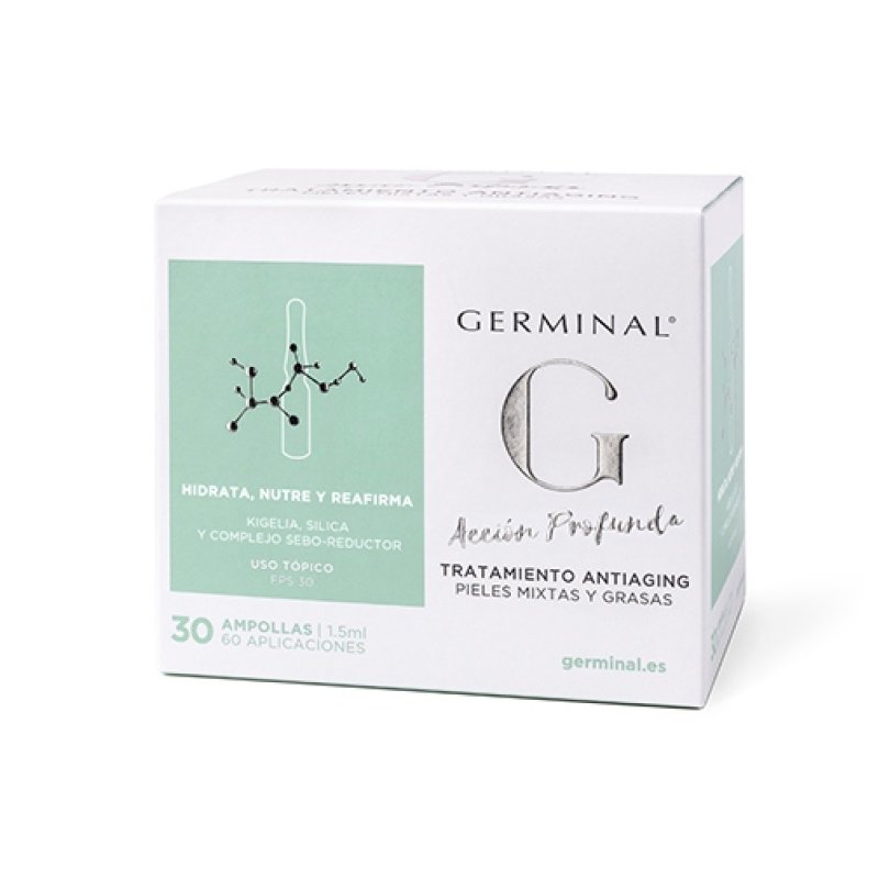 Germinal Germinal Deep Action Antiaging Mixed Skins And Fats 30 Blisters