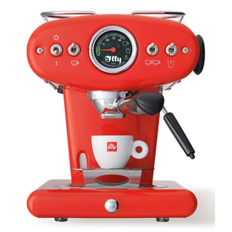Illy X1 Anniversary Machine For Ground Coffee And Ese Pads Red