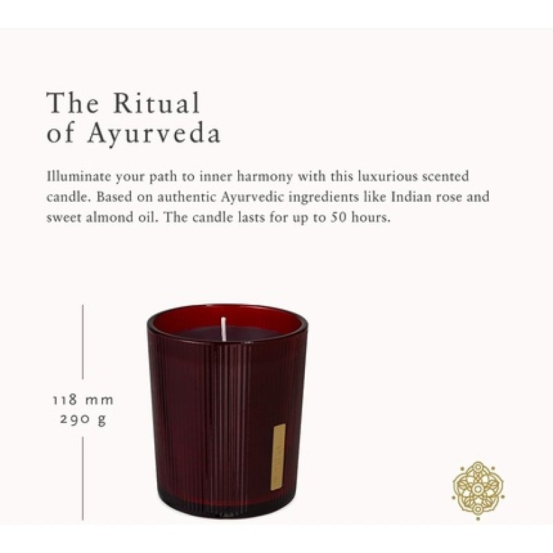 RITUALS SCENTED CANDLE 290G AYURVEDA