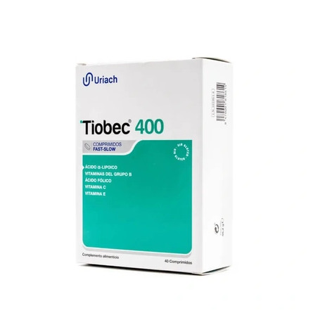 Uriach Tiobec 400 40 Tablets