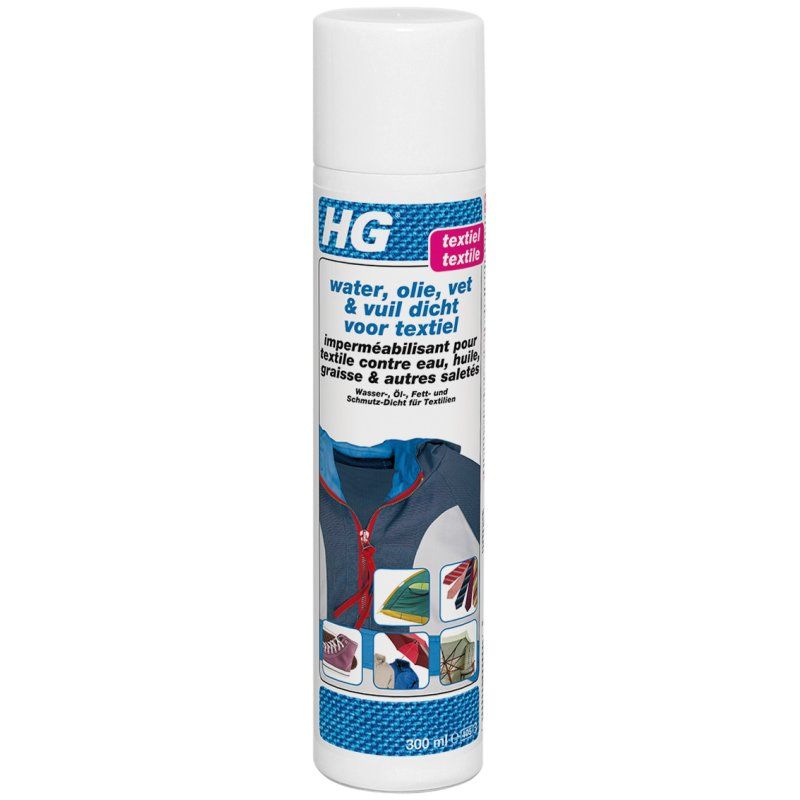 HG Water, oil, grease & dirt repellent for textiles