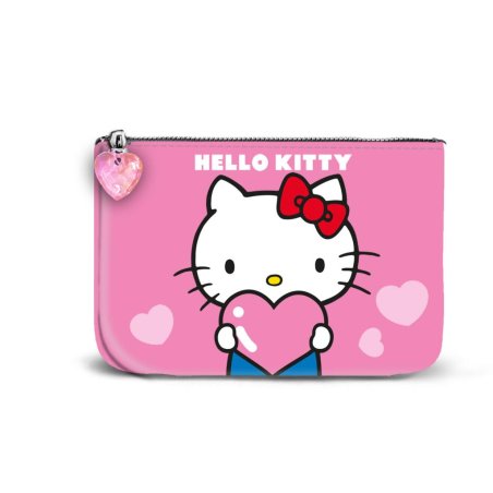 HELLO KITTY - Heart - Pochette Carrée 13x10x3cm