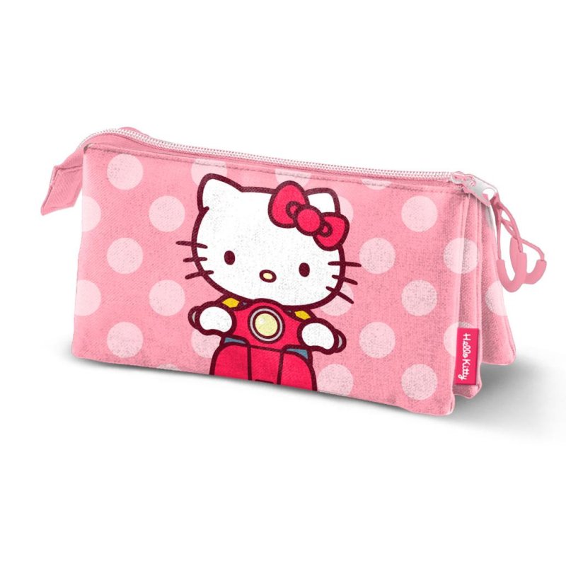 HELLO KITTY - Moto - Trousse Triple