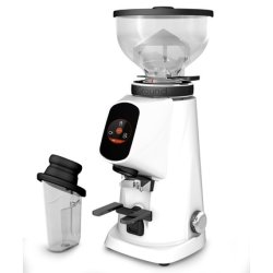 Fiorenzato Allground Coffee Grinder Arctic White With Darkt Titan Grinding Mechanism