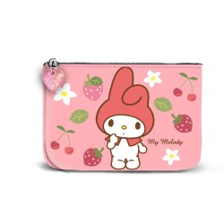 MY MELODY - Fruits - Pochette Carrée 13x10x3cm
