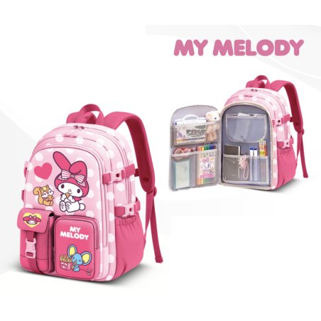 MY MELODY - Animaux - Sac à Dos HARU - '40x27x15cm'